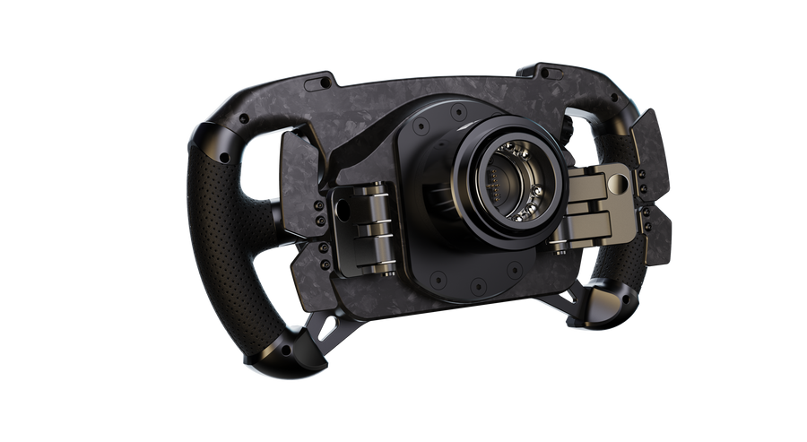 MOZA Racing GS V2P Steering Wheel - Faux Leather - Image 2