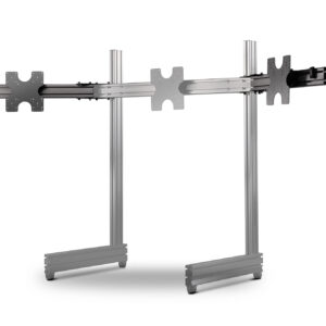 Next Level Racing Elite Free standing Triple Monitor Stand Add-On - Carbon Grey