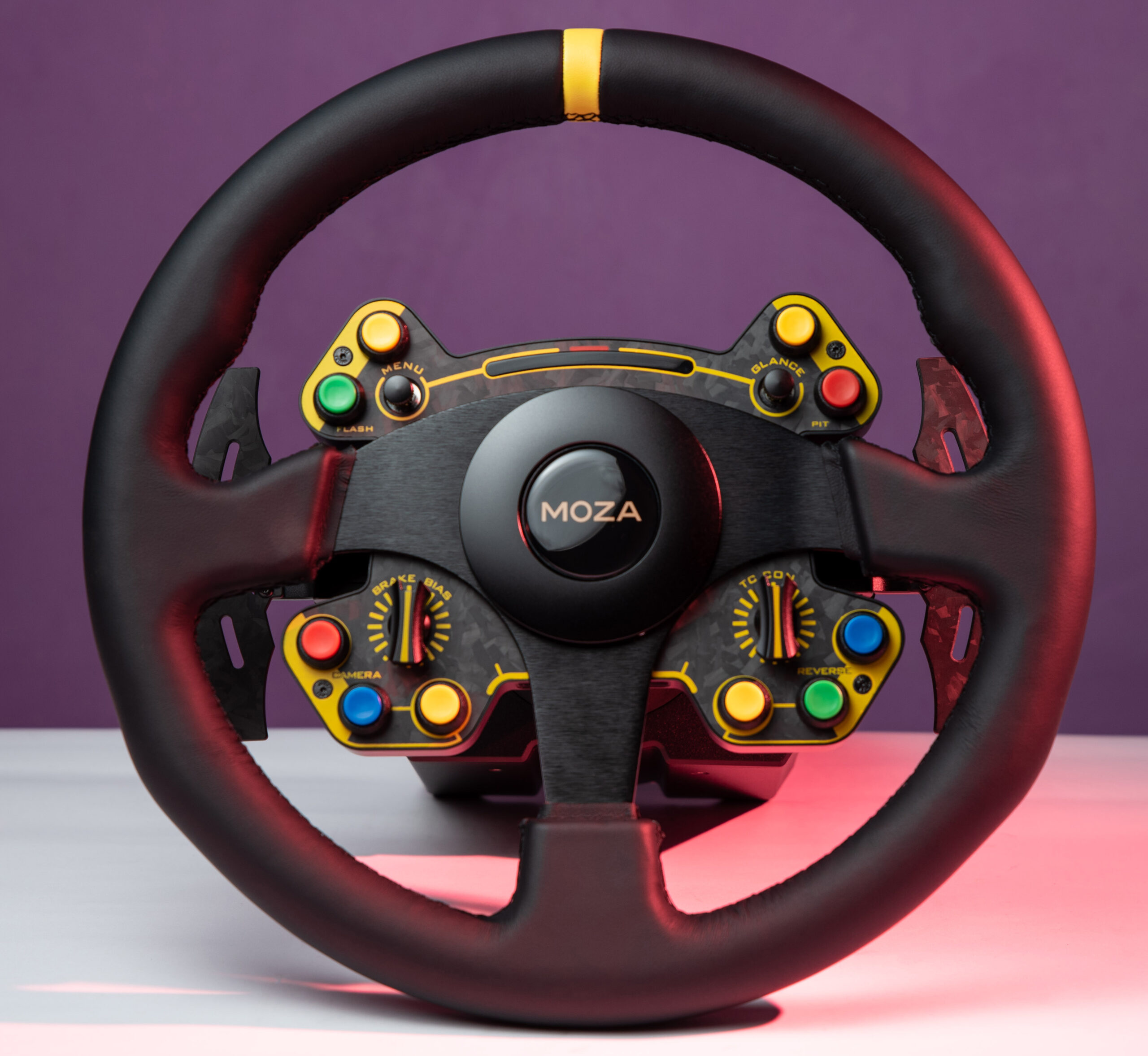 MOZA Racing RS Steering Wheel - Leather