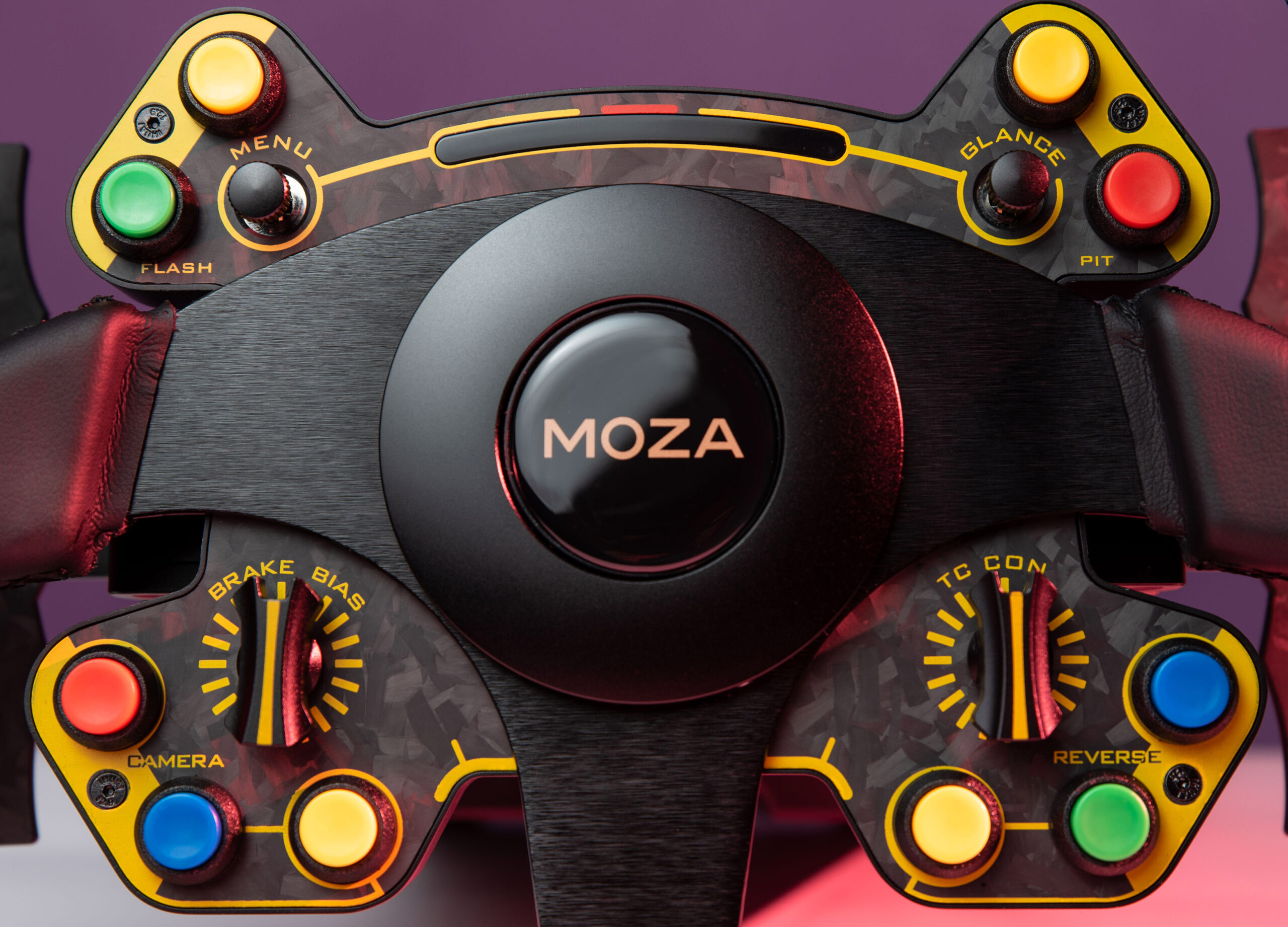 MOZA Racing RS Steering Wheel - Leather - Image 2