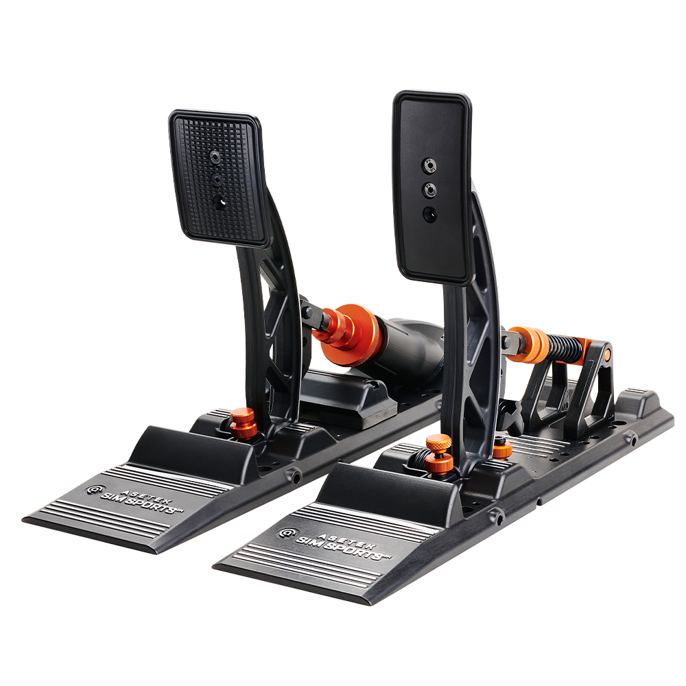 Asetek Simsports Forte S Series Pedal Set - Throttle & Brake